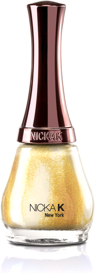 Nicka K NY NY Nail Color лак для ногтей, 15 мл, оттенок GOLDEN GLOBE