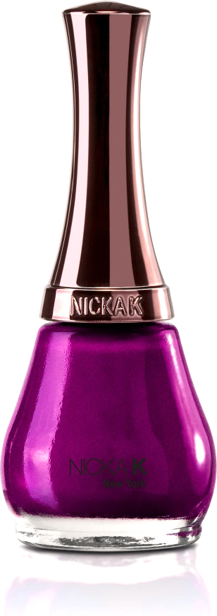 Nicka K NY NY Nail Color лак для ногтей, 15 мл, оттенок ROYAL FUCHSIA