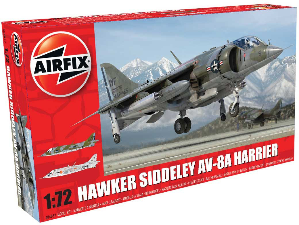Airfix Авиамодель Hawker Siddeley Harrier AV-8A
