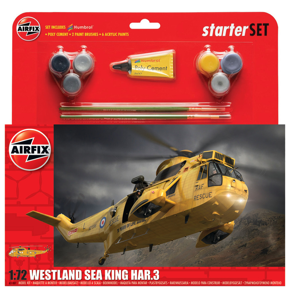Airfix Авиамодель Westland Sea King HAR.3