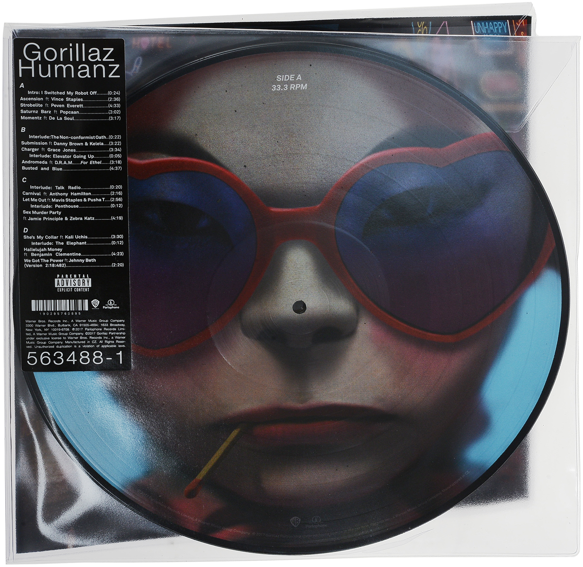 Gorillaz. Humanz (2 LP)