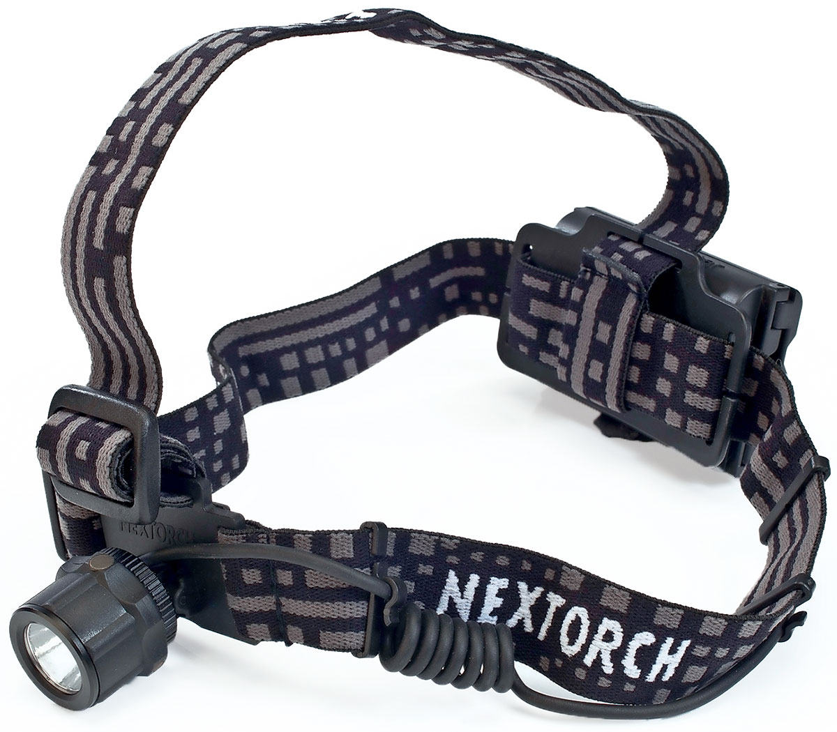 Фонарь налобный Nextorch Viker Star, цвет: черныйViker Star Фонарь налобный Nextorch Viker Star, цвет: черныйViker StarНалобный фонарь светодиодный Nextorch Viker Star до 140 люмен, 3 режимаНалобный фонарь Viker Star- это многофункциональный налобный фонарь. Он может использоваться на пеших и велосипедных прогулках, выездах на природу, при работах по хозяйству и в гараже, при монтажных работах, а так же при чтении книг и многое другое. Фонарь не боится ударов и имеет влагоустойчивый корпус. Ремешки сделаны из материала, который представляет собой смесь высококачественного нейлона и резины, что делает его воздухопроницаемым (дышащим) и удобным. Это позволяет легко и быстро регулировать ремень по обхвату вашей головы. Блок размещения батарей находится сзади. Смена режимов работы фонаря осуществляется поворотом блока свечения. На поворотном кольце имеется индикатор заряда батареи, который загорается только при необходимости замены элементов питания. Блок свечения имеет угол наклона до 90°. Режимы работы:1. Полная яркость 225 люм. 2. Слабое свечение 20 люм. 3. S. O. S. Характеристики:Светодиод:CREE XP-G2 R5. Мощность, люмены: 225 / 20 / S. O. SВремя работы, минуты: 5ч. / 47ч. / -- . Тип батареи: 3 х AA (не поставляются в комплекте). Дистанция: 120 м. Диаметр блока свечения: 30 ммМатериал корпуса: Корпус выполнен из противоударного пластика ABS. Водонепроницаемость: 1м. Ударопрочность: 1м. Вес с упаковкой: 152 гКомплектация: Фонарь. Компания Nextorch уделяет особенное внимание производству инновационных переносных осветительных приборов. Применение самых передовых технологий освещения позволяет использовать максимально яркие источники света, достигая при этом невероятной эффективности и исключительной долговечности элементов питания. Использование материалов аэрокосмических технологий - алюминия марки 6061-T6 с жестким анодированным покрытием Mil-Spec III для корпуса и элементов управления, придает фонарям Nextorch прочность, легкость, долговечность и эргономичность.
