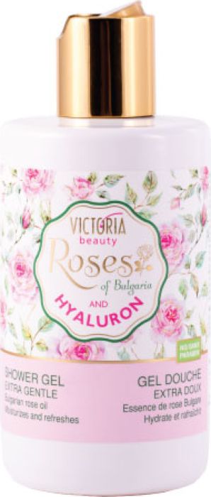 VictoriaBeauty Гель для душа с розовым маслом, 250 мл