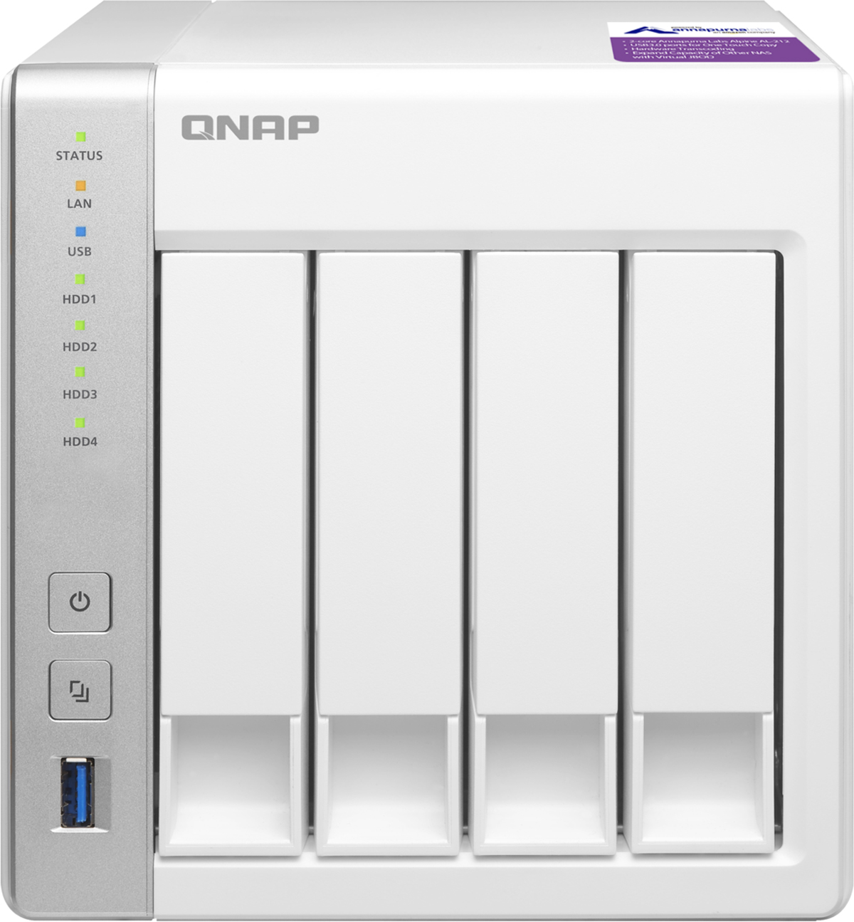 QNAP D4 40 ТБ сетевое хранилище