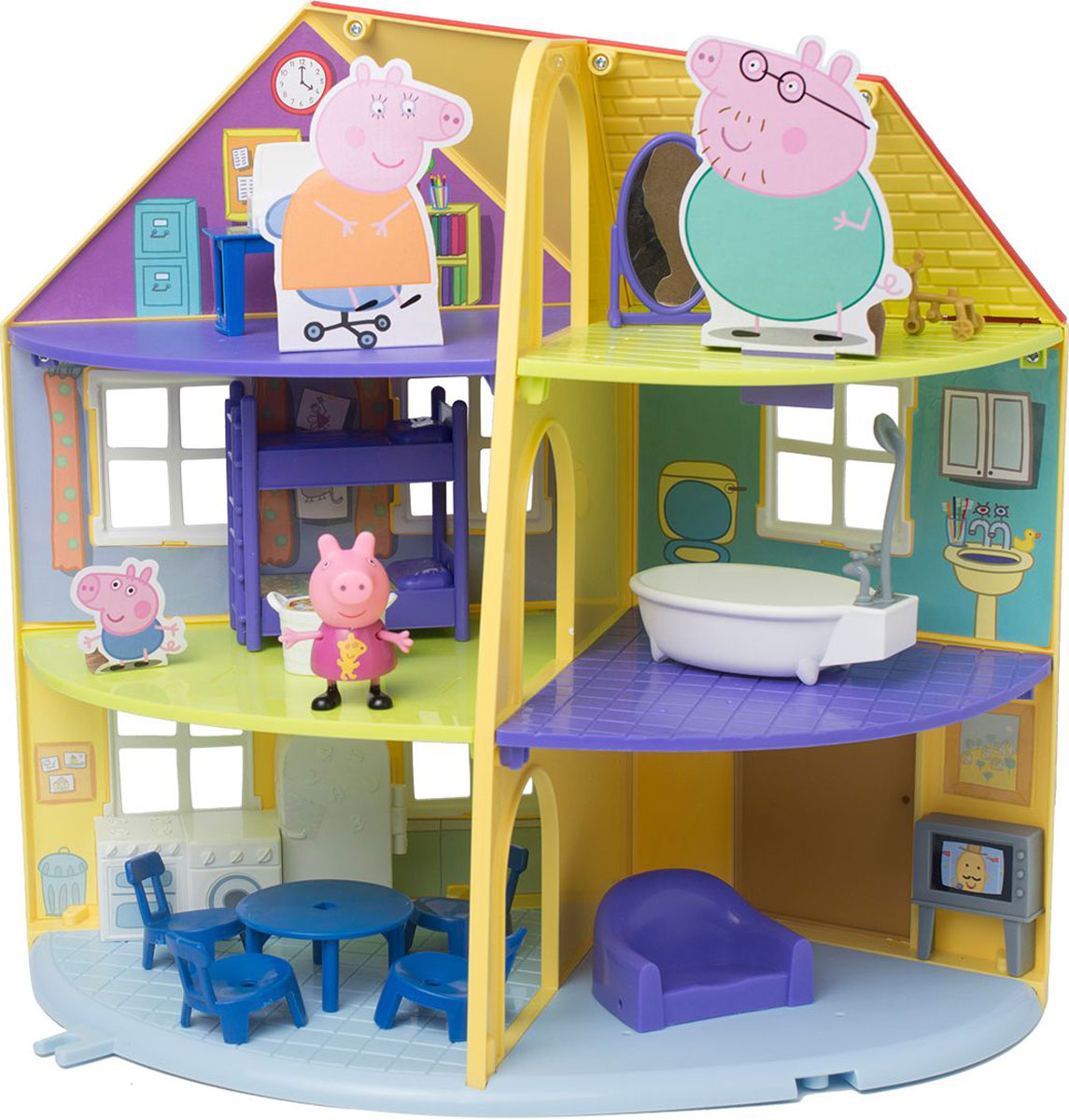 Свинка Пеппа Игровой набор Трехэтажный дом Пеппы
