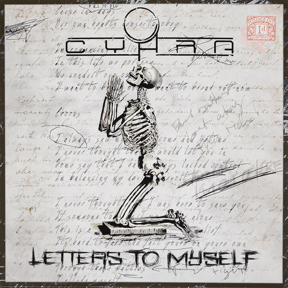 Cyhra. Letters To Myself (LP)