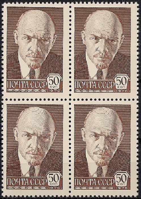 1976. Стандарт. Ленин. № 4609кб. Квартблок