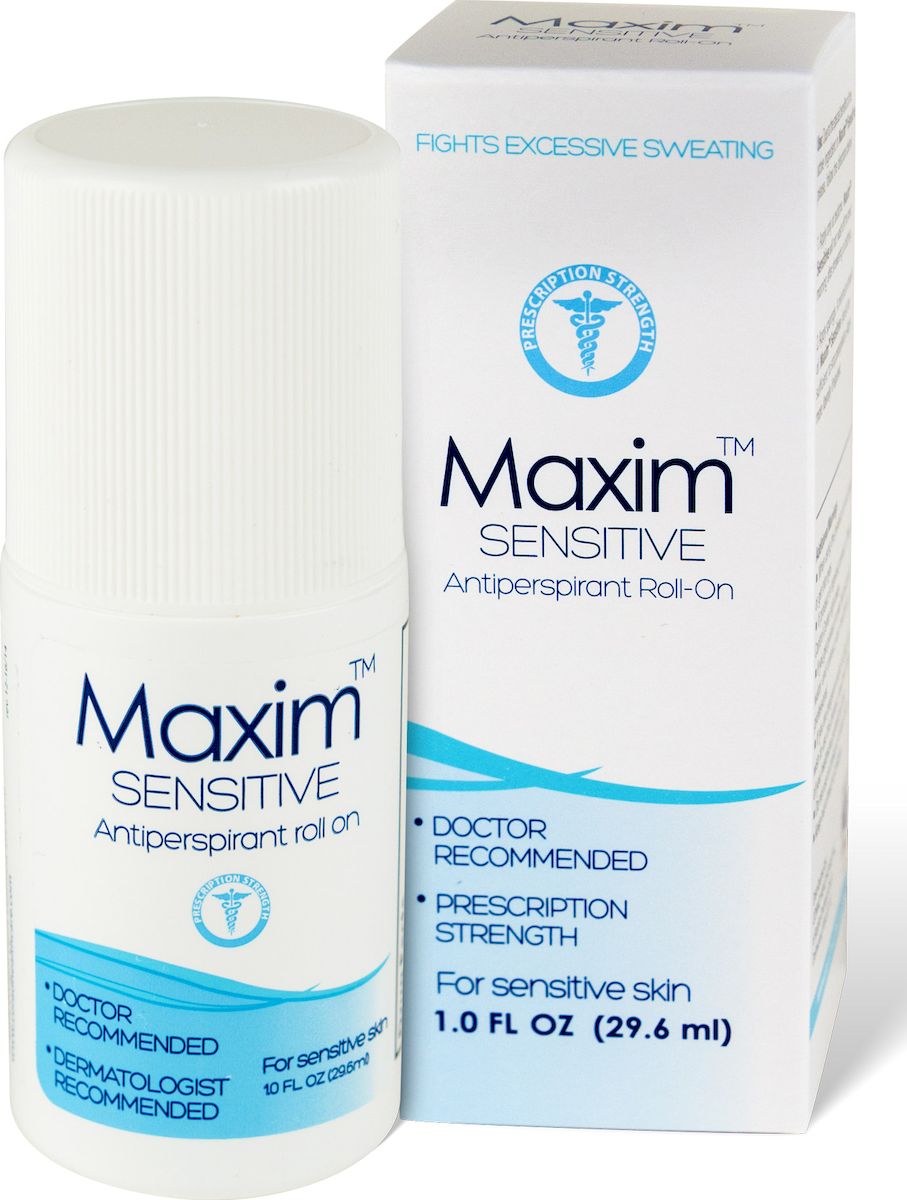 Maxim 10,8% Дезодорант-антиперсперант с шариковым аппликатором для чувствительной кожи, 29,5 мл