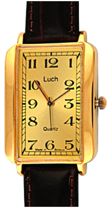 Часы наручные женские Луч, кварцевые, цвет: золотистый. 476908211