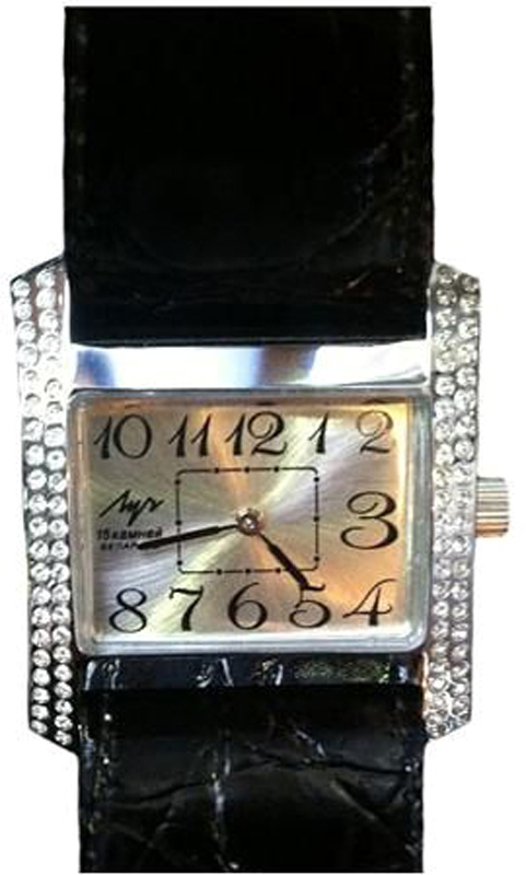 Часы наручные женские Луч, механические, цвет: серебристый. 76471656