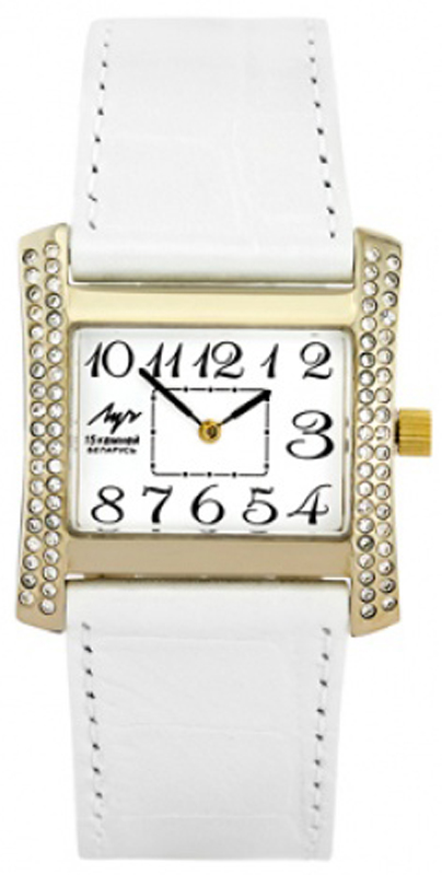 Часы наручные женские Луч, механические, цвет: белый. 376477658