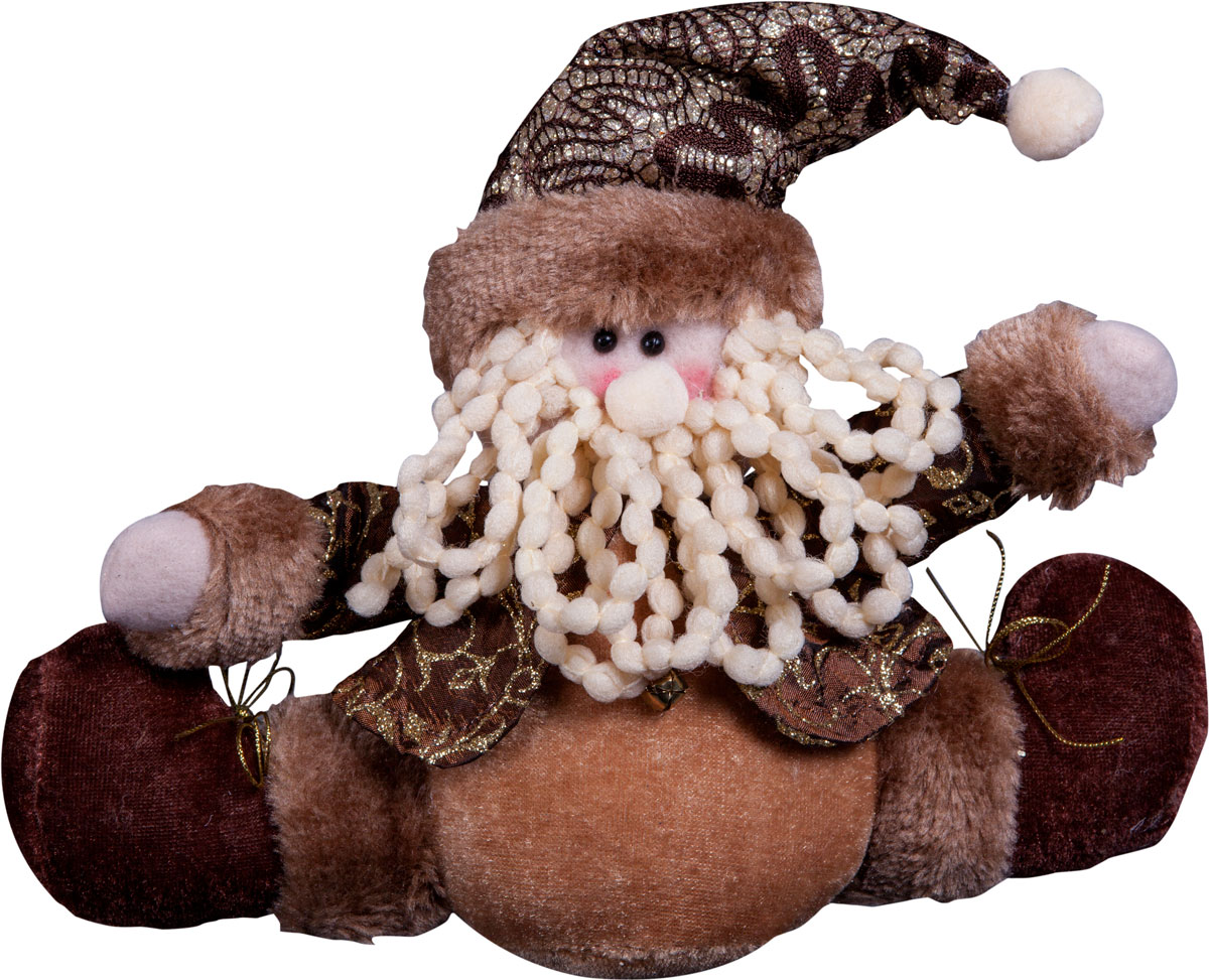 Игрушка новогодняя Mister Christmas Дед Мороз, высота 15 см мягкая игрушка mister christmas дед мороз
