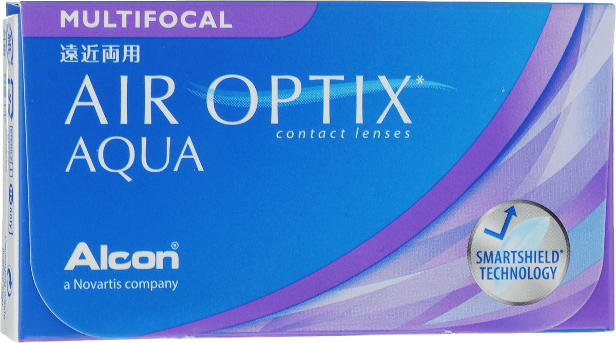 Alcon-CIBA Vision контактные линзы Air Optix Aqua Multifocal (3шт / 8.6 / 14.2 / -2.00 / Low)