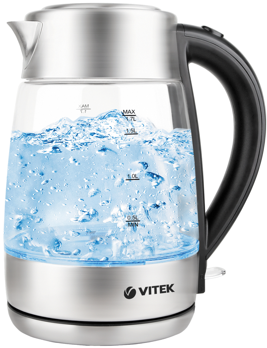 Vitek VT-7049(TR), Gray Metallic электрический чайник