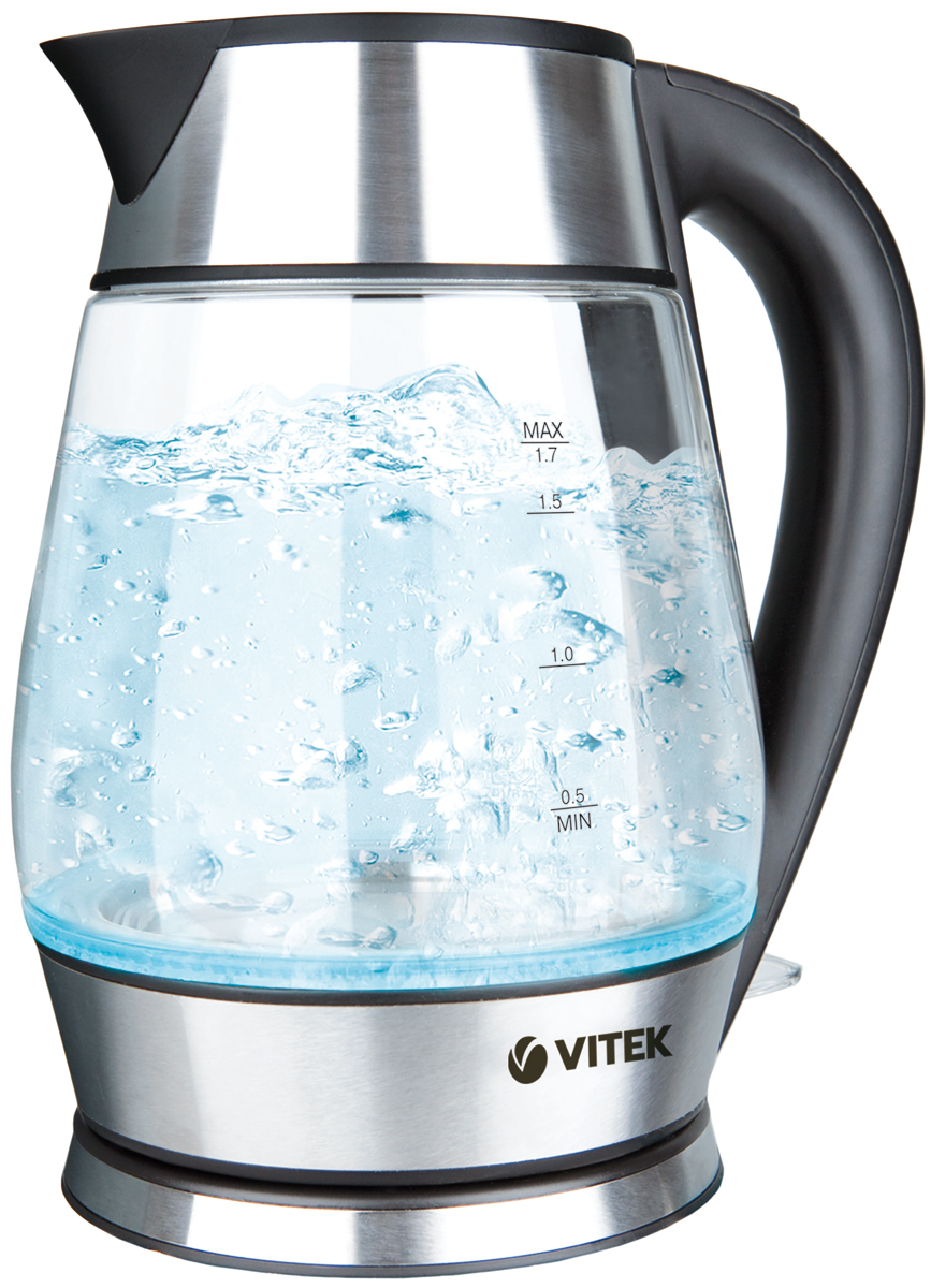 Vitek VT-7037(TR), Gray Metallic электрический чайник
