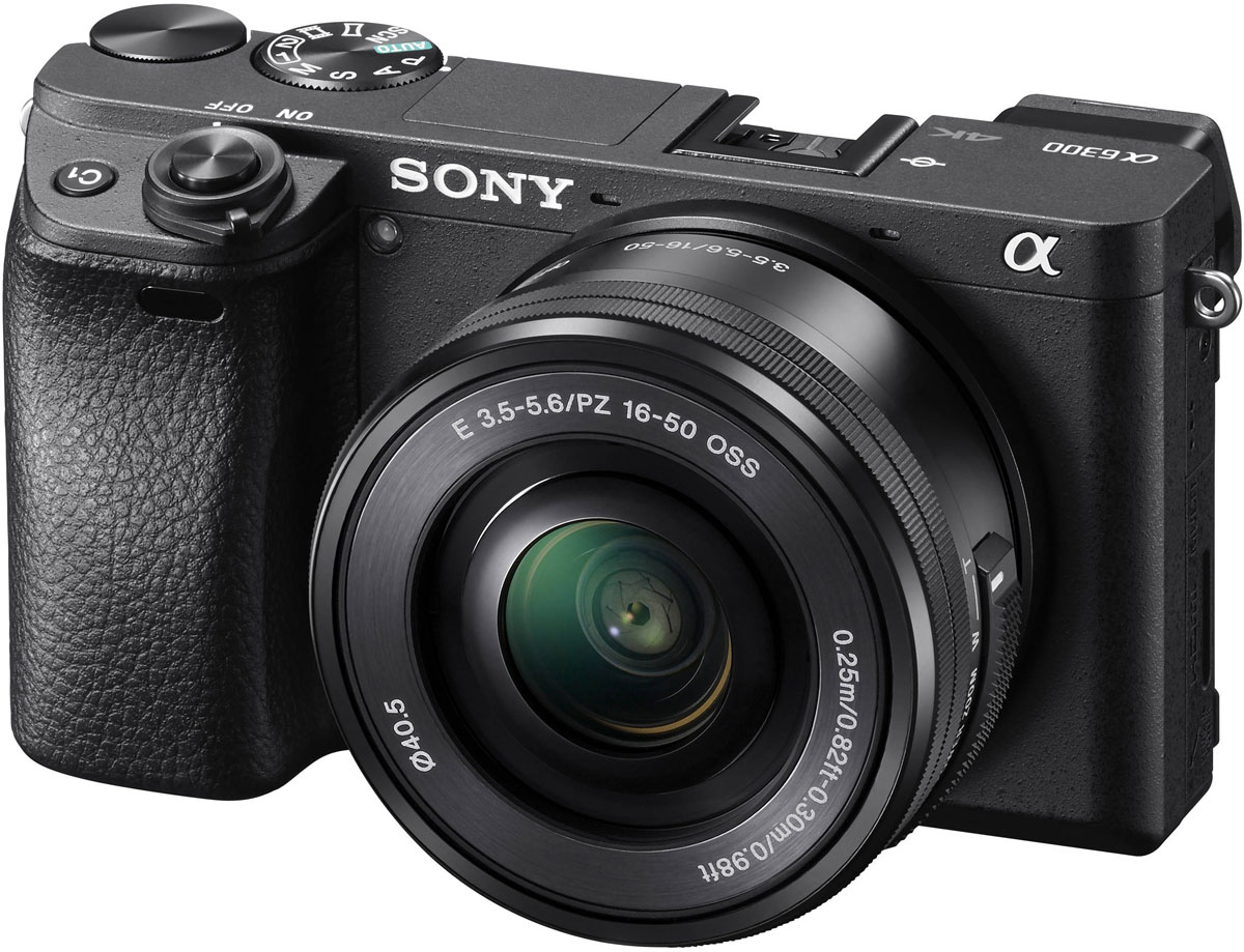 Sony Alpha A6300 Kit 16-50 mm, Black цифровая фотокамера