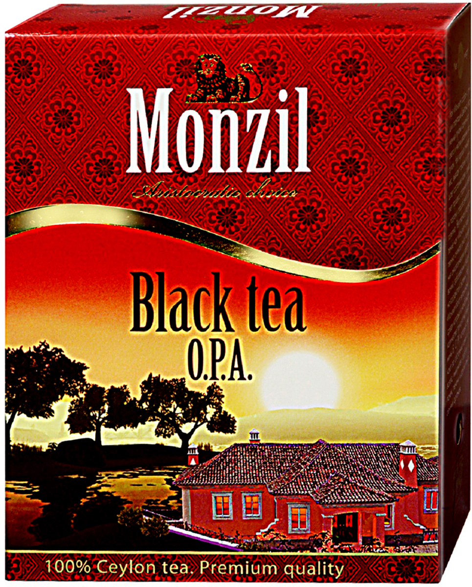 Monzil OPA чай черный крупнолистовой, 250 г monzil чай зеленый крупнолистовой 250 г