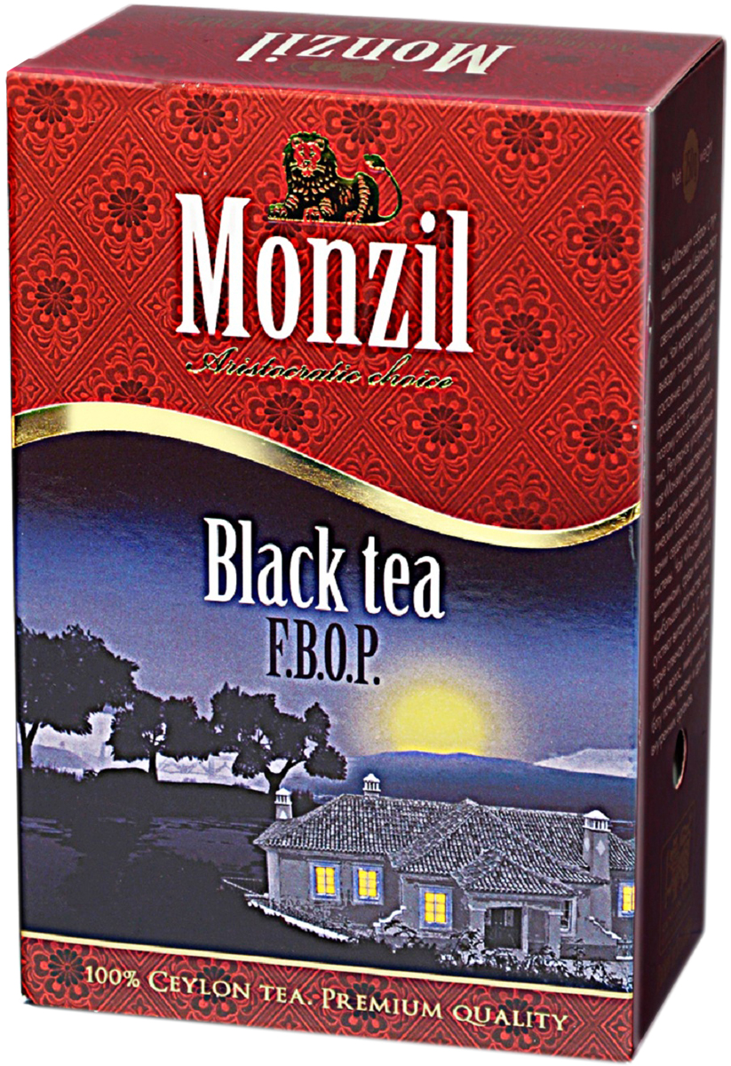 Monzil чай черный, 250 г monzil чай зеленый крупнолистовой 250 г