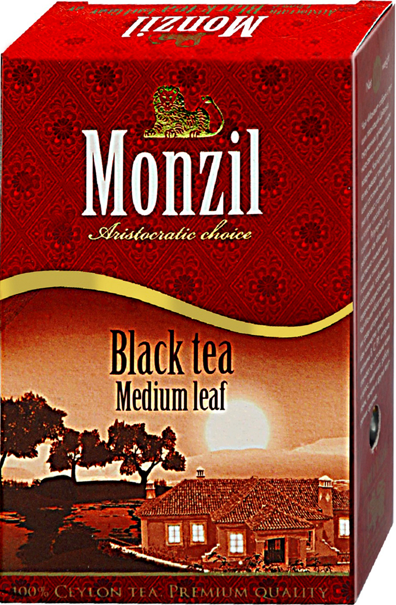 Monzil чай черный с бергамотом, 100 г monzil чай зеленый крупнолистовой 250 г