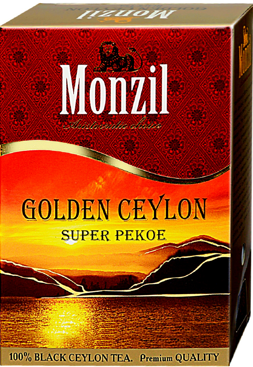 Monzil PEKOE чай черный крупнолистовой, 250 г monzil чай зеленый крупнолистовой 250 г