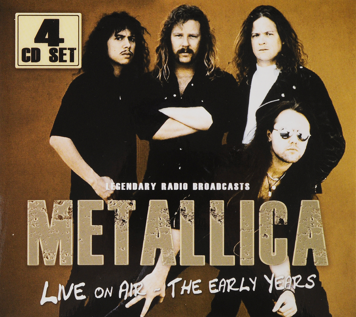 Metallica Metallica. Live On Air - The Early Years (Legendary Radio Broadcasts) (4 CD) notes on laser processing