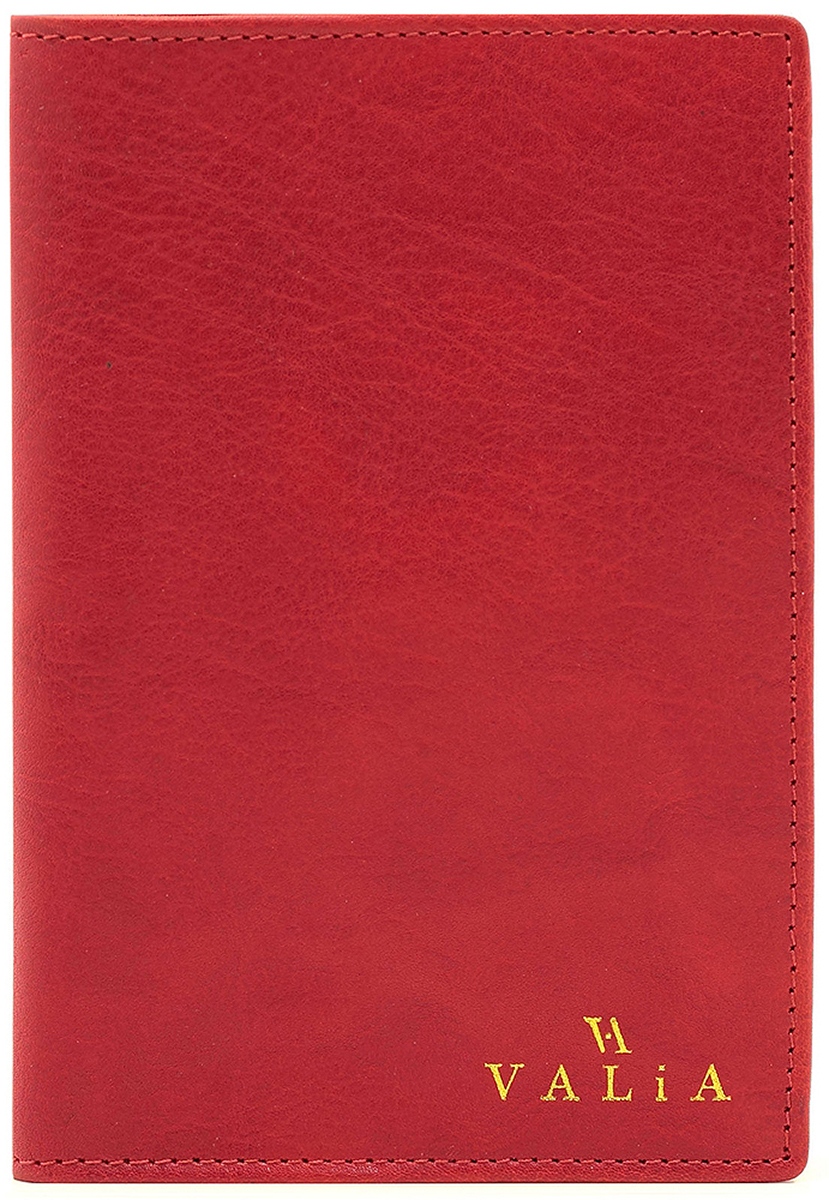 Обложка для документов женская Valia, цвет: красный. 04-0629/4