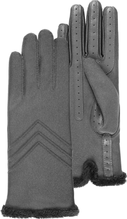 Перчатки женские Isotoner Smar Touch, цвет: серый. 85154-3791. Размер универсальный