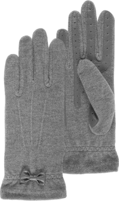 Перчатки женские Isotoner Smar Touch, цвет: серый. 85155-3852. Размер универсальный