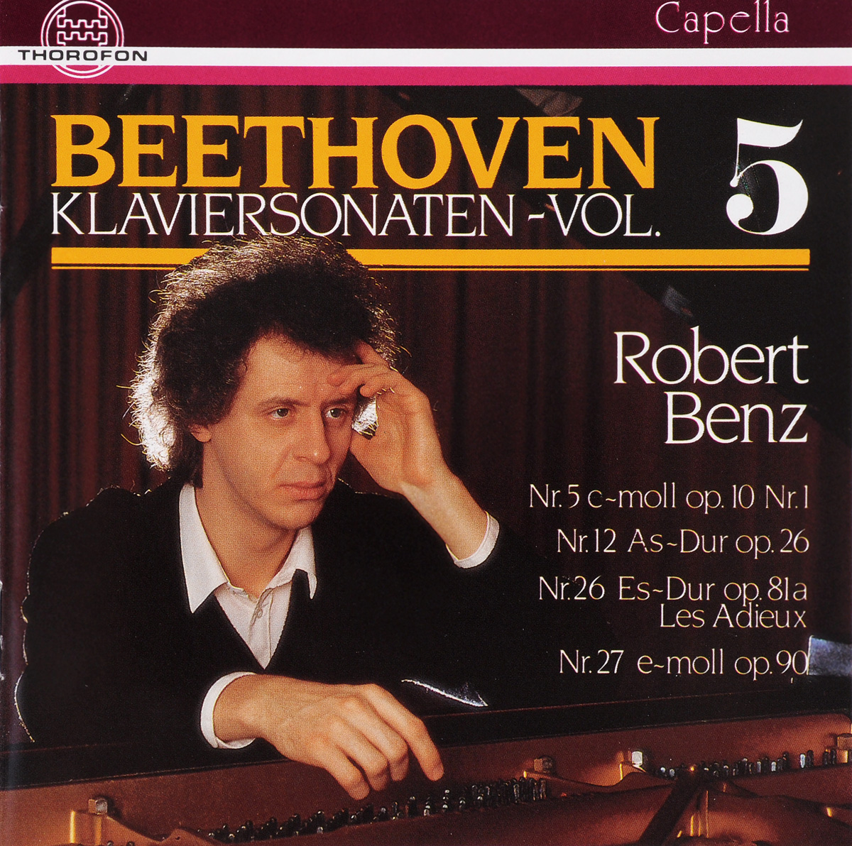 L. Van Beethoven. Klaviersonaten Vol.5