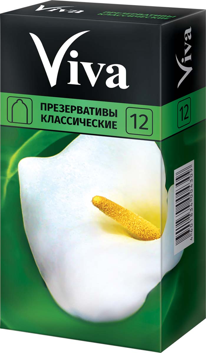 VIVA Презервативы Классические, 12 шт