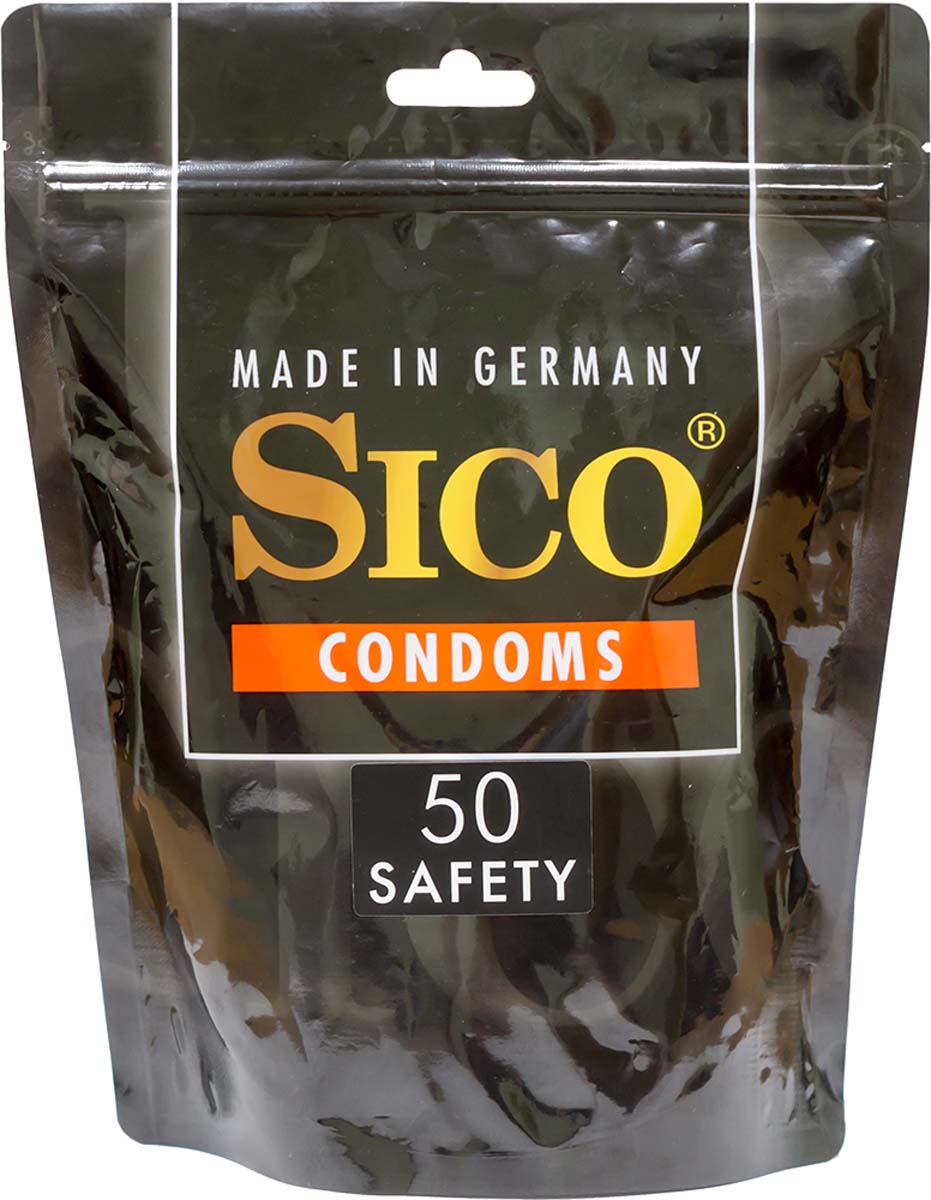 SICO Презервативы Safety, классические, 50 шт