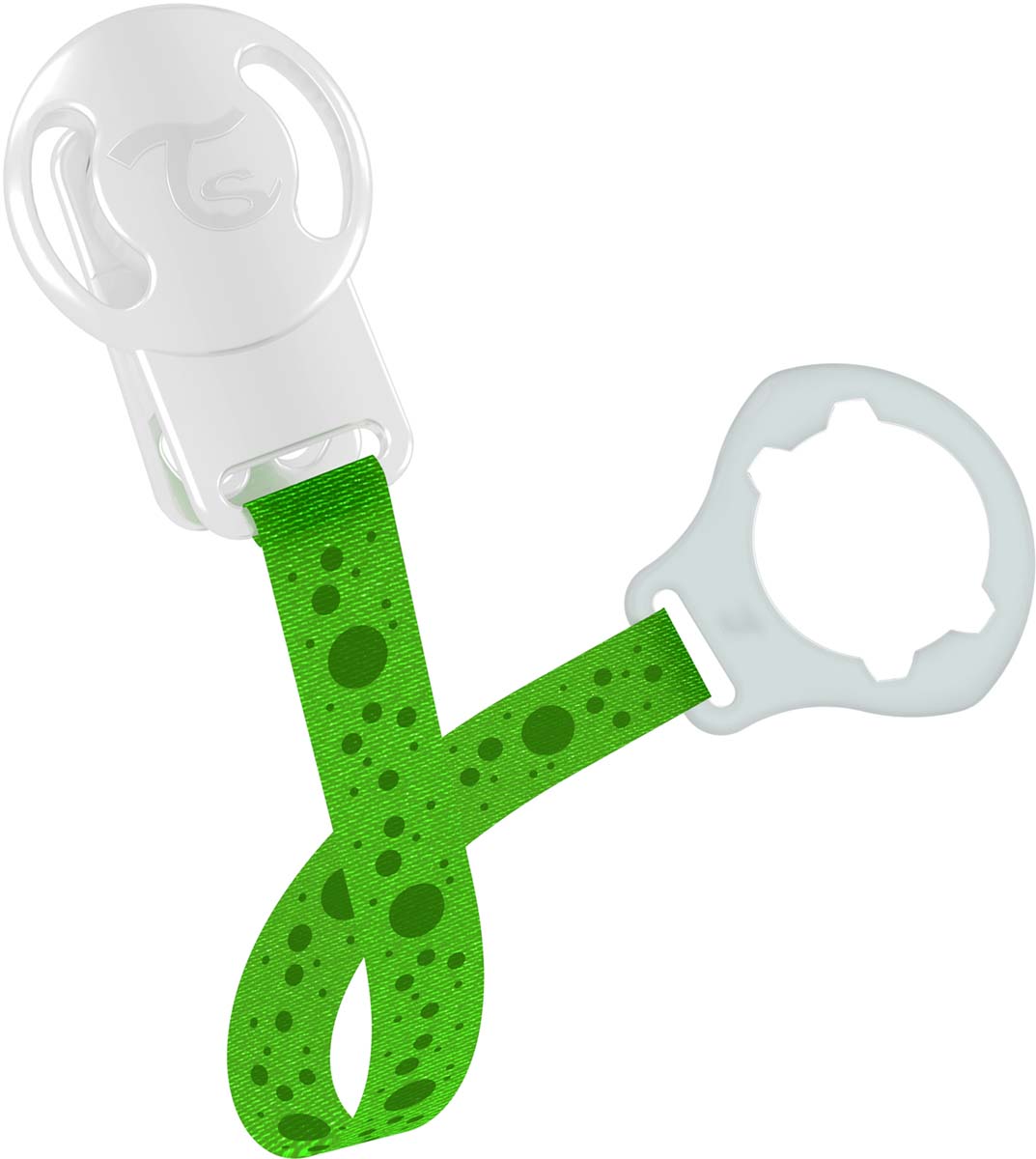 Twistshake Клипса-держатель для пустышки Sugarpuss цвет зеленый