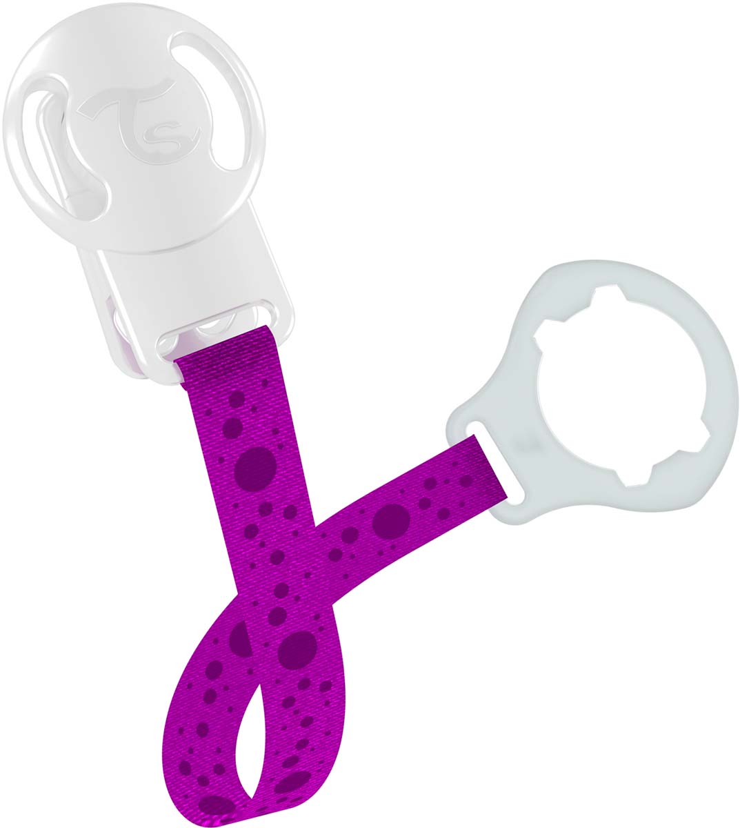 Twistshake Клипса-держатель для пустышки Bestie цвет фиолетовый