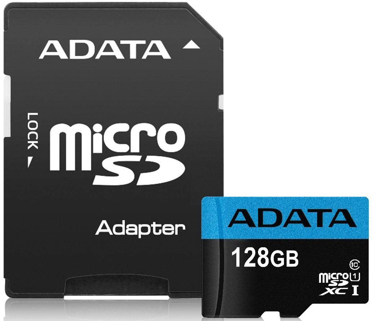 ADATA microSDXC UHS-I Class 10 128GB карта памяти (AUSDX128GUICL10 85-RA1)