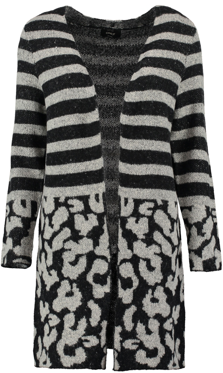 Кардиган женский Only, цвет: серый. 15139219_Light Grey Melange. Размер L (48) цена Кардиган женский Only, цвет: серый. 15139219_Light Grey Melange. Размер L (48) цены онлайн