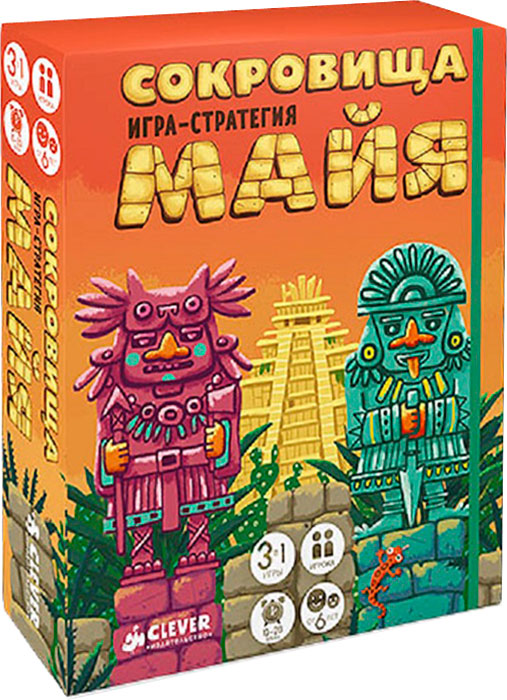 Clever Настольная игра Сокровища майя