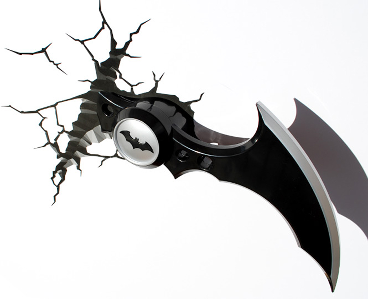 3DLightFX Настенный 3D cветильник Batarang