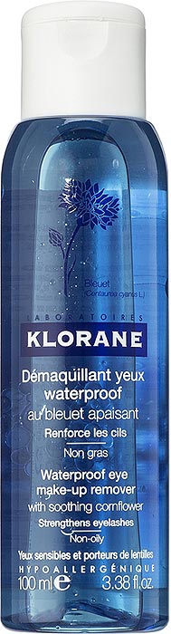 Klorane Двухфазный лосьон для снятия водостойкого макияжа с глаз, 100 мл