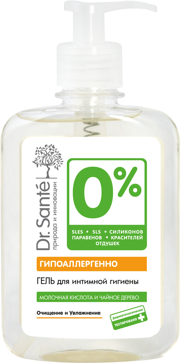 Dr.Sante 0% Гель для интимной гигиены, 250 мл