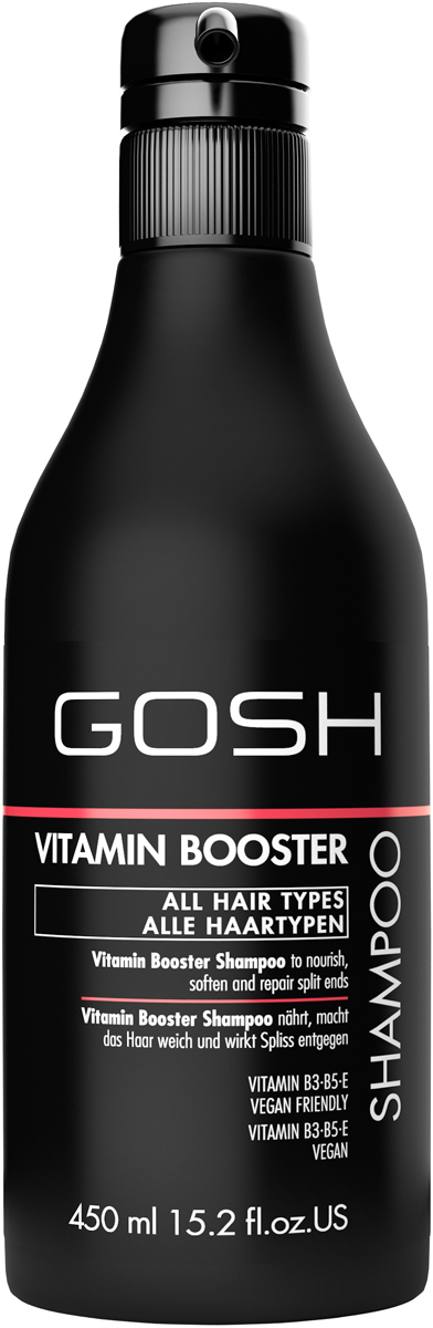 Gosh Шампунь для волос Vitamin Booster, 450 мл средства для волос