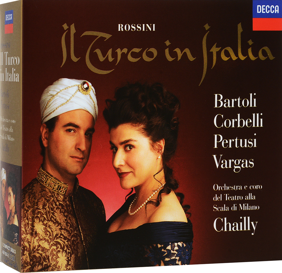Cecilia Bartoli, Alessandro Corbelli, Michele Pertusi, Ramon Vargas. Rossini: Il Turco In Italia (2 CD)