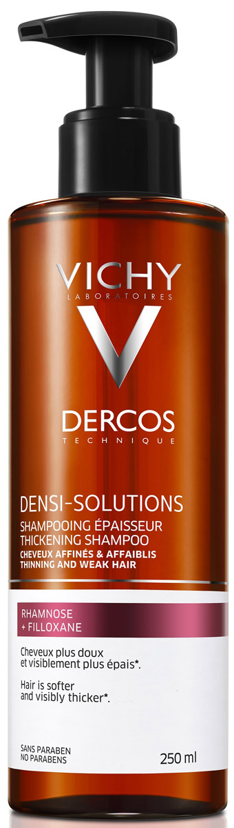 Vichy Densi-Solutions Шампунь уплотняющий для истонченных и ослабленных волос, 250 мл