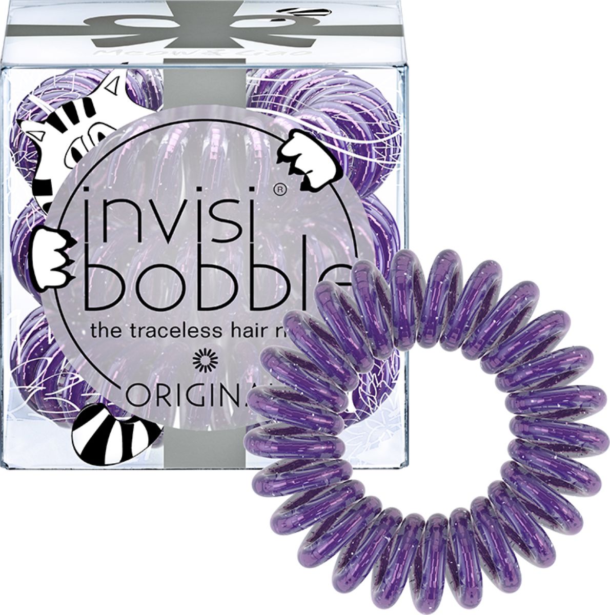 Invisibobble Резинка-браслет для волос Original Meow & Ciao, 3 шт
