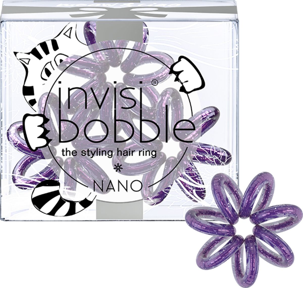 Invisibobble Резинка для волос Nano Meow & Ciao, 3 шт