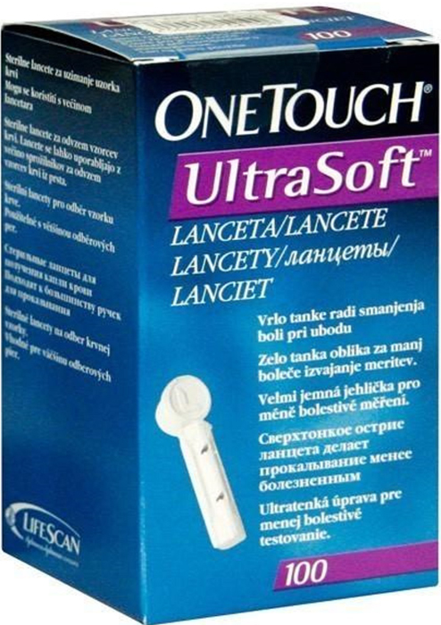 OneTouch Ланцеты Ultra Soft №100