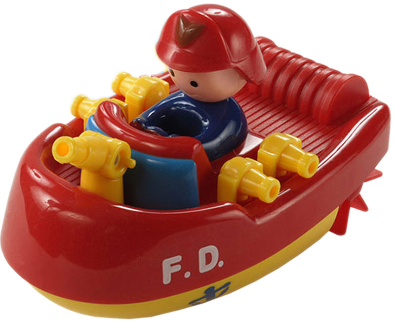 Bampi Заводная игрушка Вместе веселей Пожарная лодка