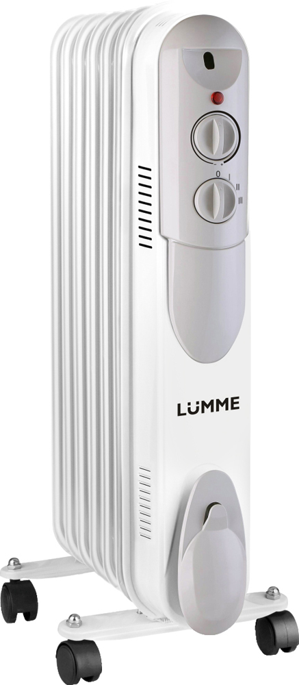 Lumme LU-621, White обогреватель масляный ewt or 125tls white масляный радиатор