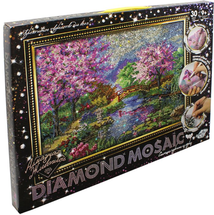 Danko Toys Картина мозаикой Diamond Mosaic Пейзаж