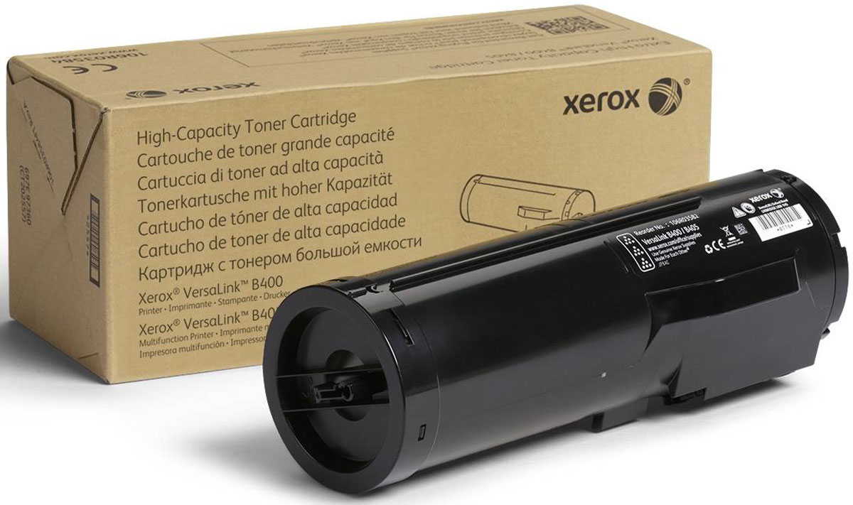 Xerox 106R03581, Black тонер-картридж для Xerox Versalink B400/Versalink B405