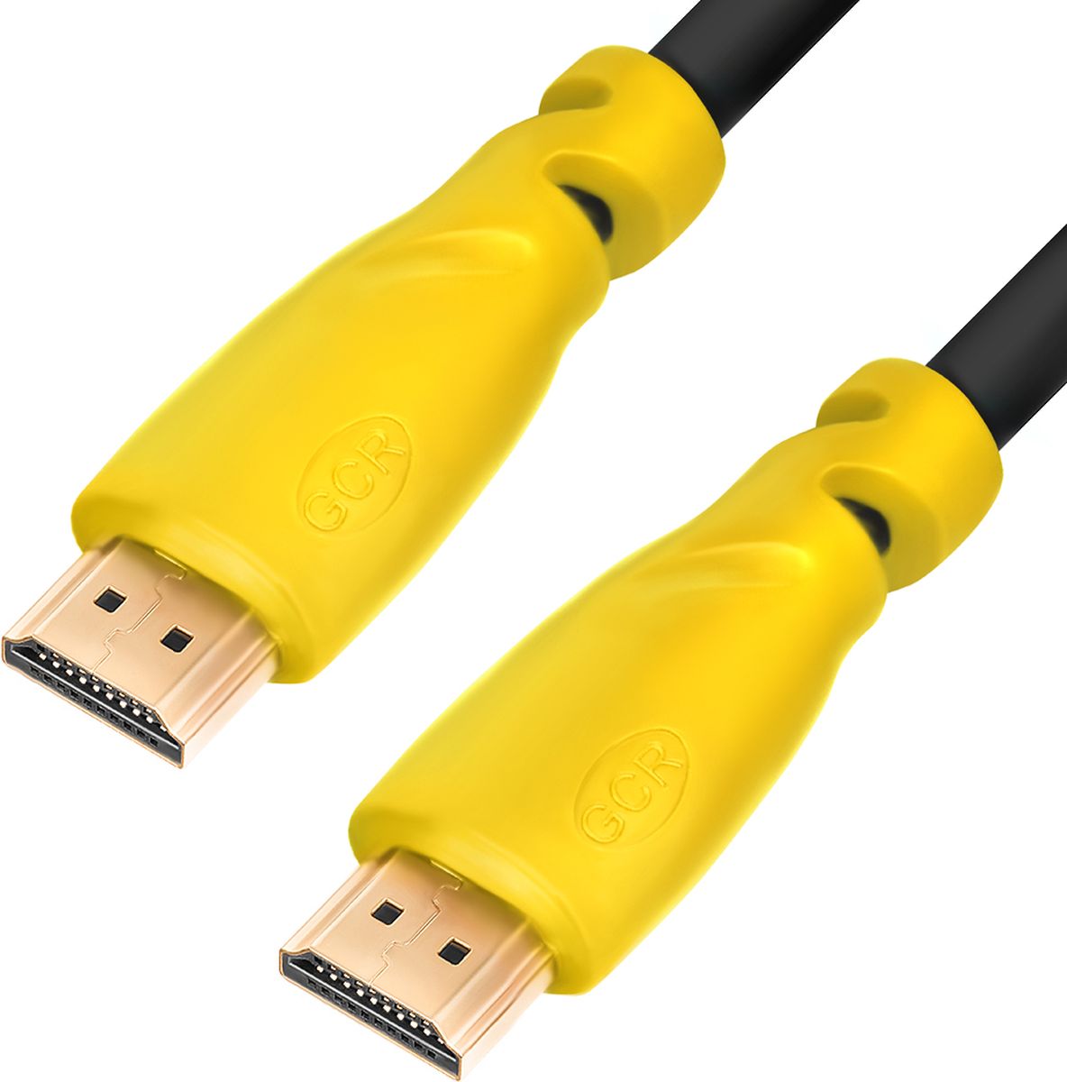 GCR GCR-HM340, Black Yellow кабель HDMI (0,5 м)